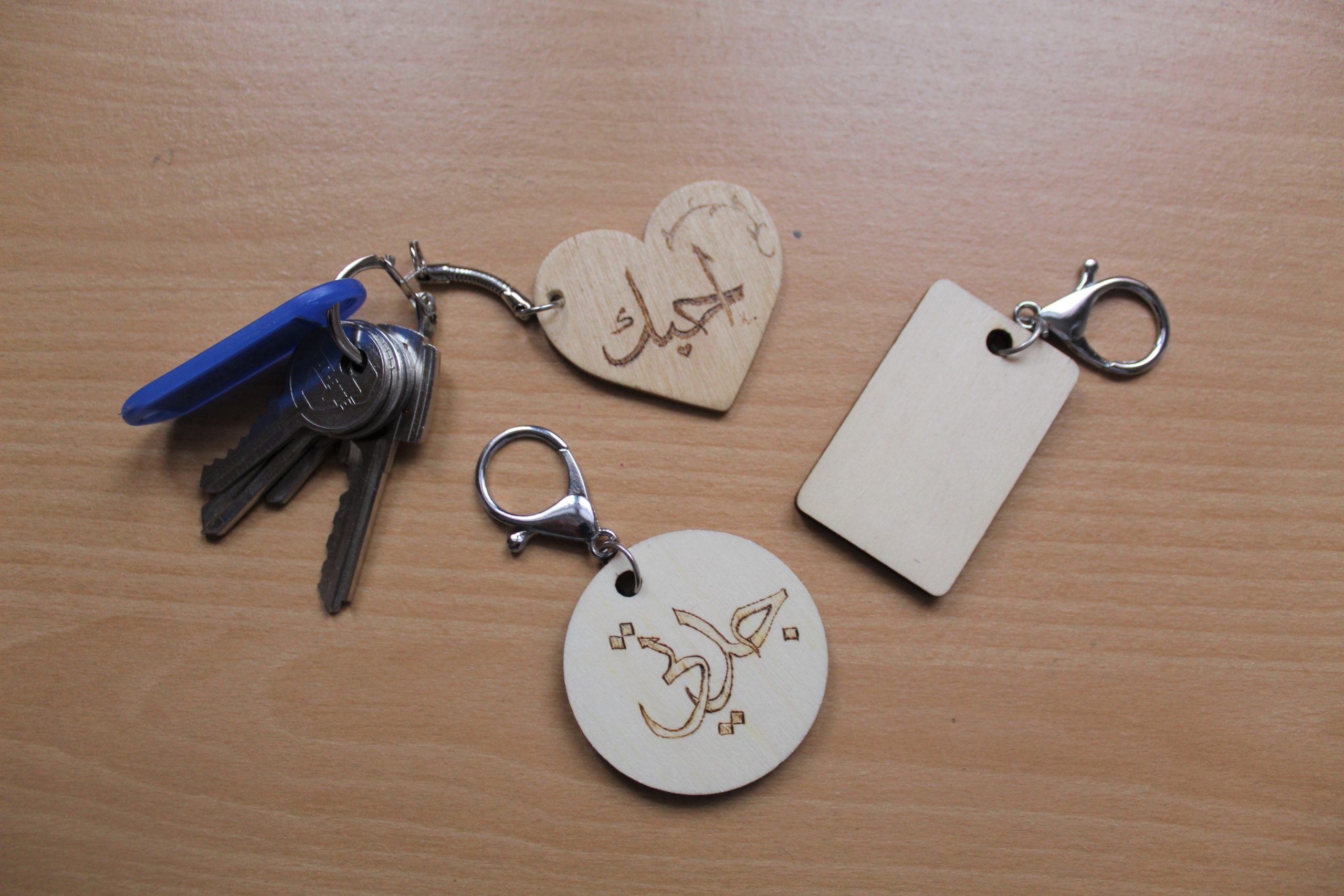 Porte clés personnalisés - Porte clés gravé - Porte clés initiales
